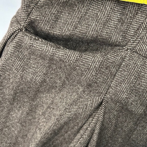 Free People Belong Together Brown Herringbone Pinafore Minidress Womens M - Picture 5 of 8